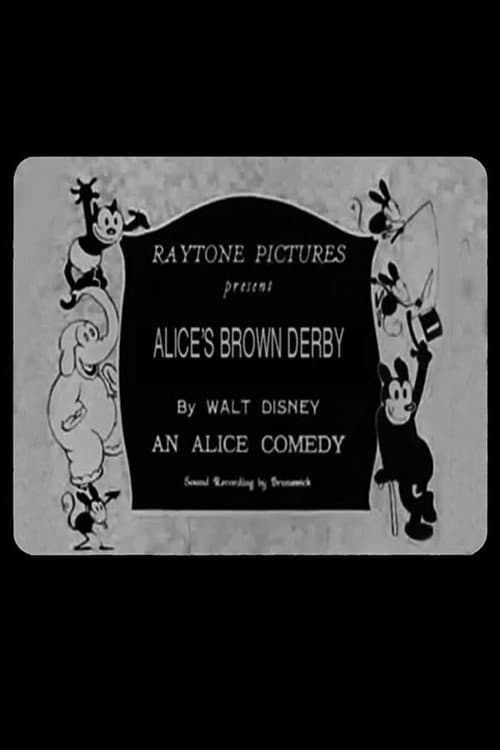 Alice's Brown Derby (1926) poster
