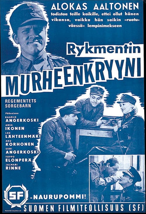 Rykmentin murheenkryyni (1938) poster