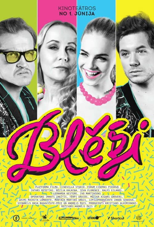 Blēži (2018) poster