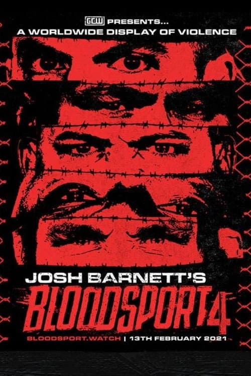 GCW Josh Barnett's Bloodsport 4 (2021) poster