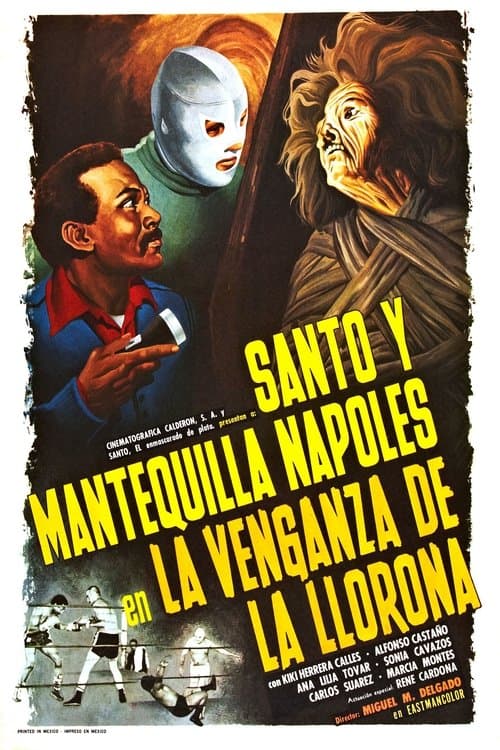 Santo y Mantequilla Nápoles en la venganza de La Llorona (1974) poster