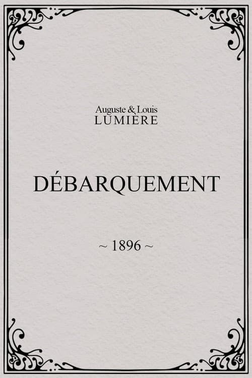Débarquement (1896) poster