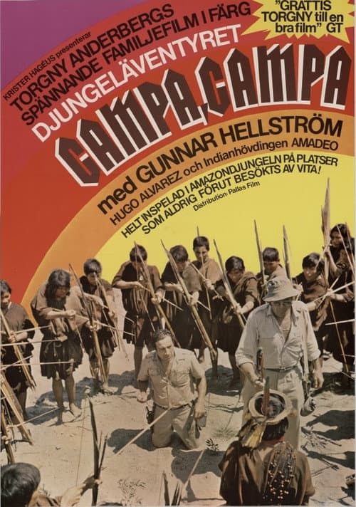 Djungeläventyret Campa, Campa (1976) poster