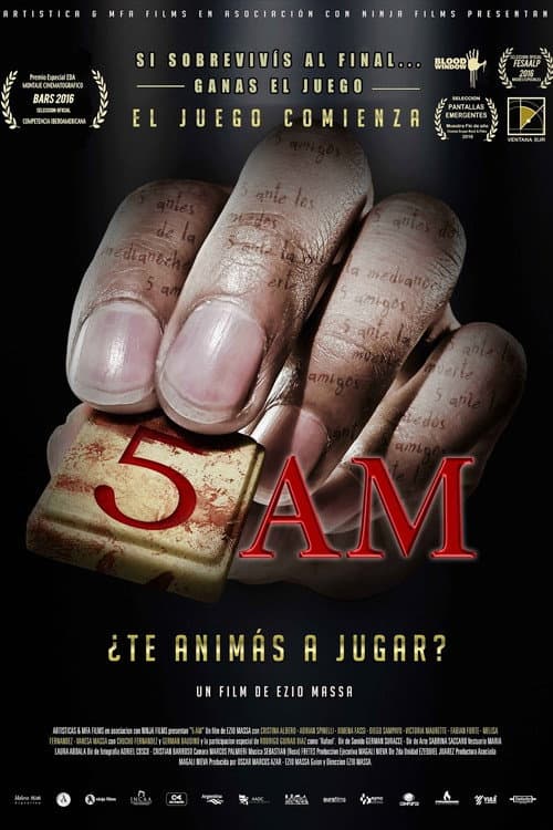 5 A.M. Cinco ante los miedos (2016) poster