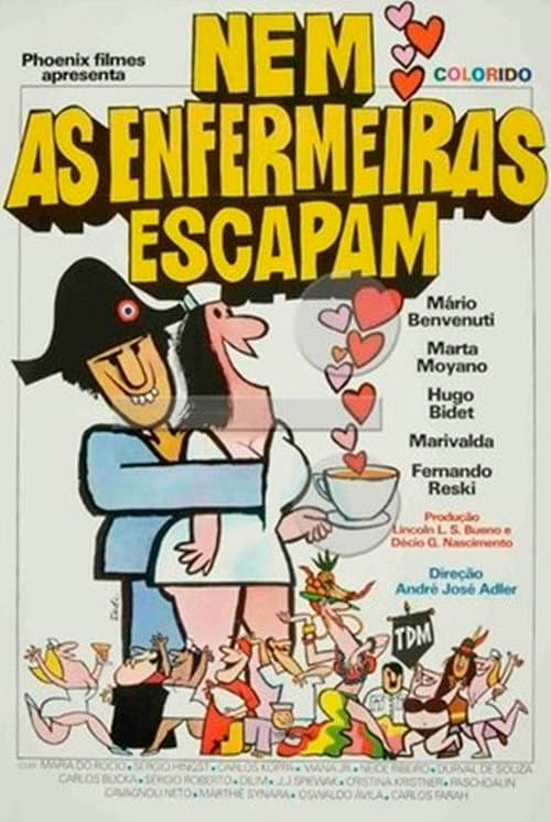 Nem as Enfermeiras Escapam (1977) poster