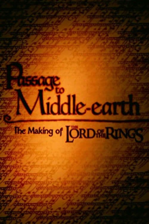 Passage to Middle-Earth: The Making of 'The Lord of the Rings' (2001) poster