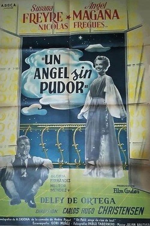 Un ángel sin pudor (1953) poster