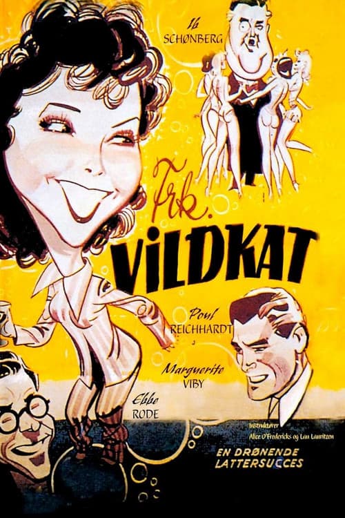 Frk. Vildkat (1942) poster
