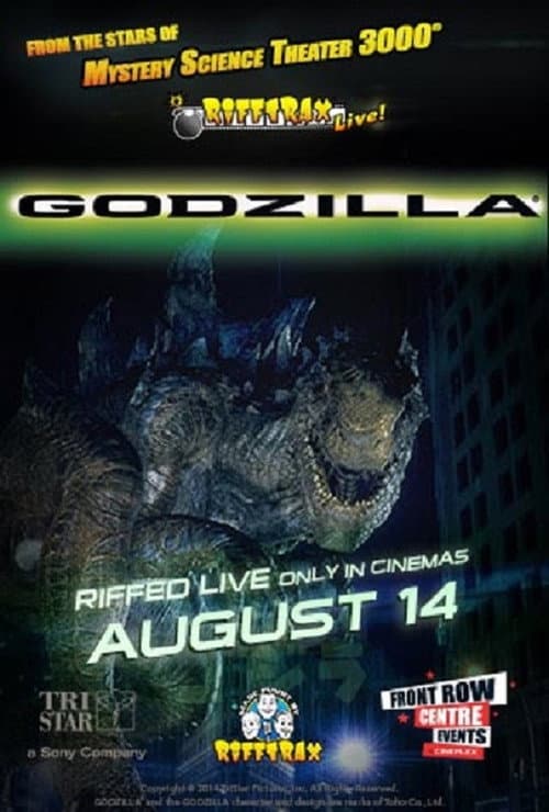 RiffTrax Live: Godzilla (2014) poster