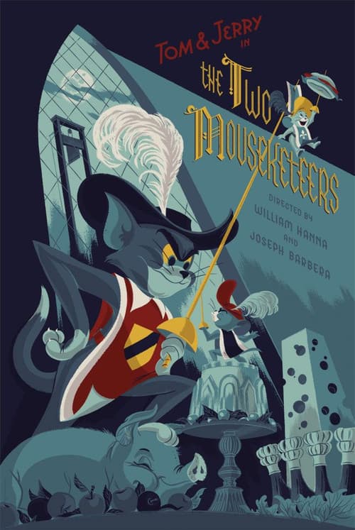 The Two Mouseketeers (1952) poster