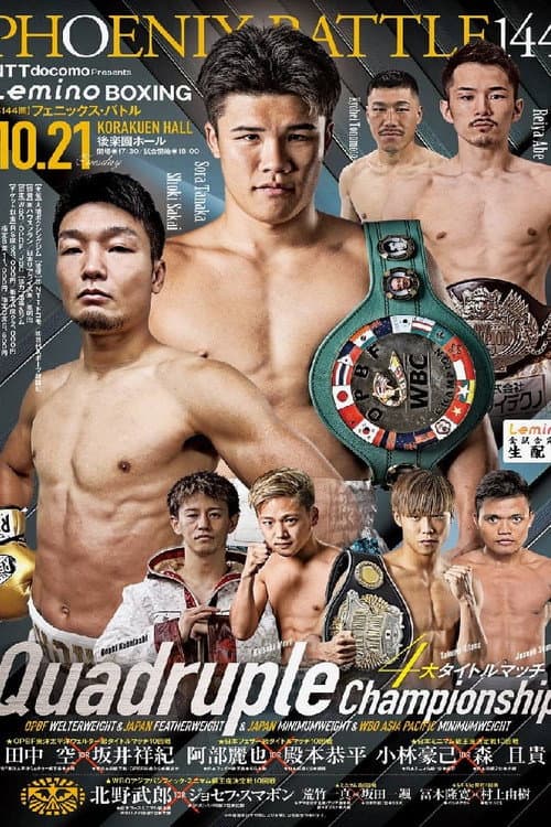 Lemino BOXING PHOENIX BATTLE 144 (2025) poster