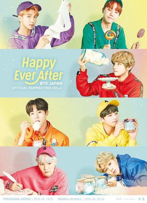 BTS Japan Official Fanmeeting Vol.4 ~Happy Ever After~ (2018) poster