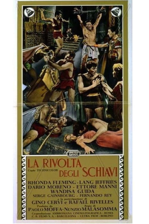 La rivolta degli schiavi (1960) poster