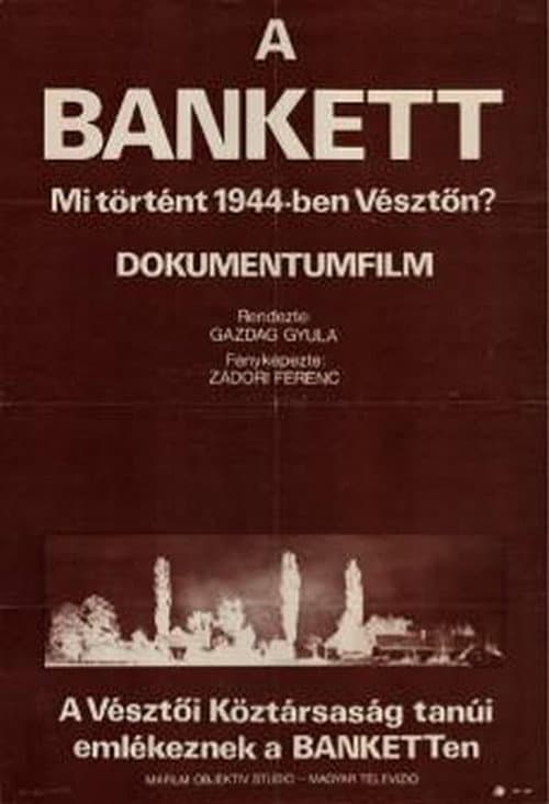 A bankett (1982) poster