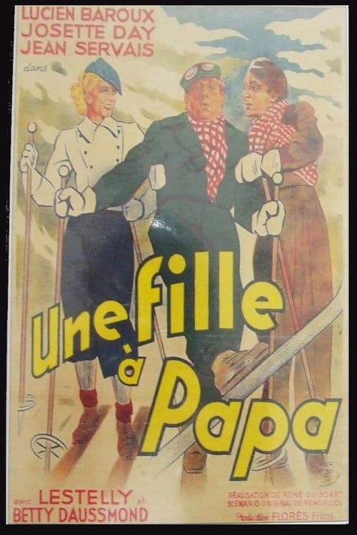 Une fille à papa (1936) poster