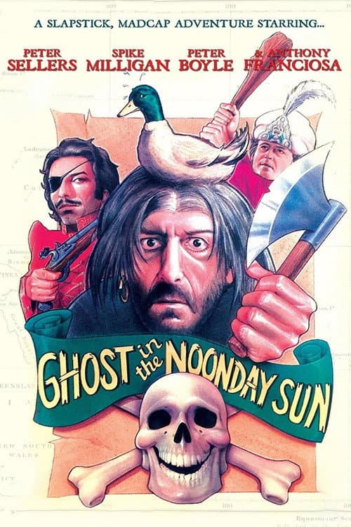 Ghost in the Noonday Sun (1973) poster