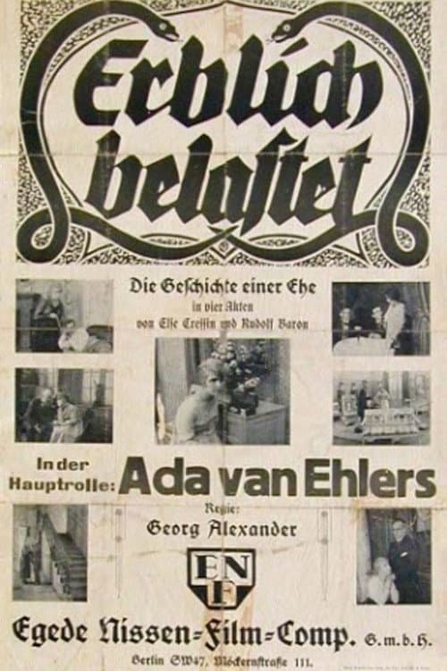 Erblich belastet (1919) poster