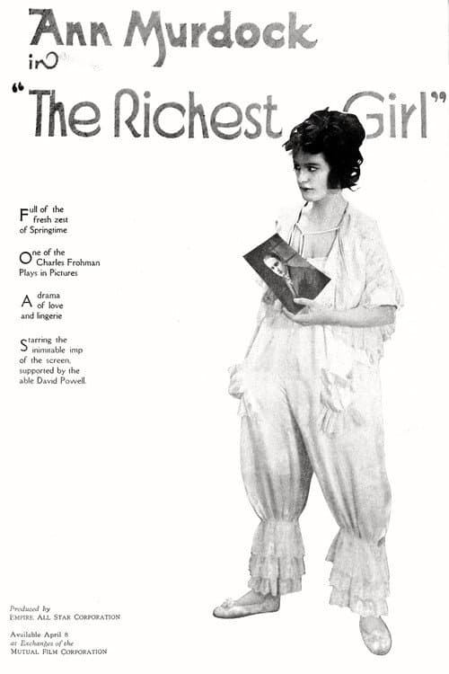 The Richest Girl (1918) poster