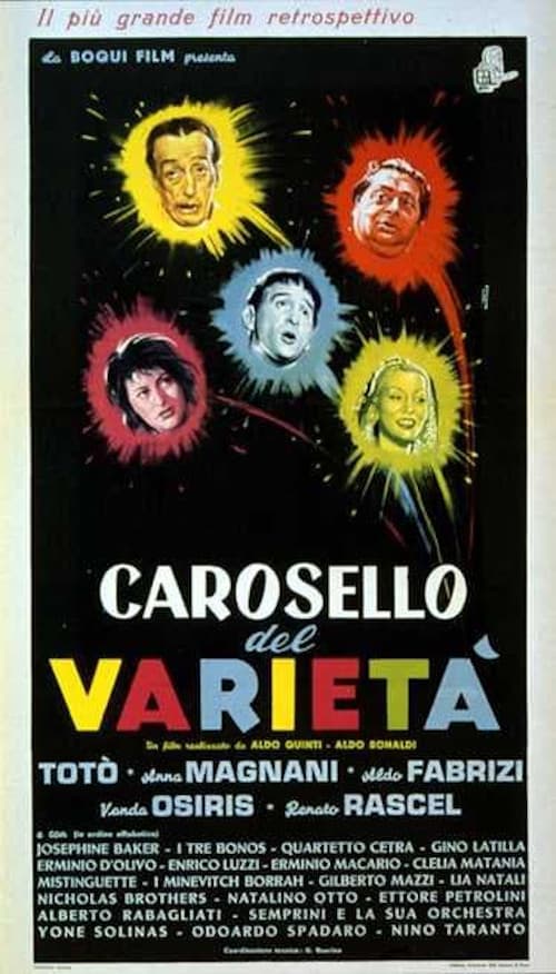 Carosello del varietà (1955) poster