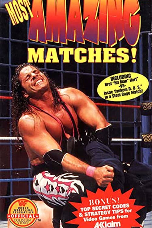 WWE Most Amazing Matches! (1996) poster
