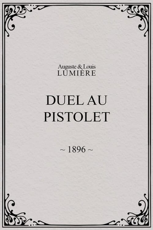 Duel au pistolet (1896) poster