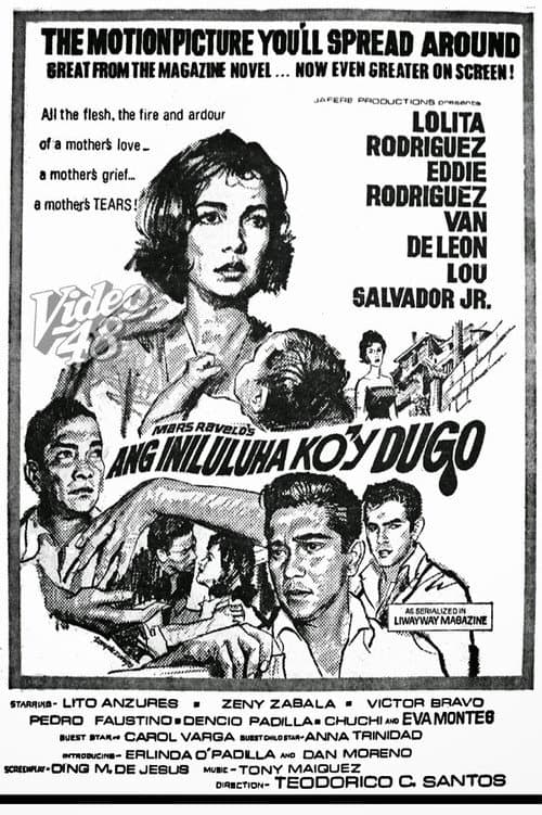 Ang Iniluluha Ko'y Dugo (1966) poster