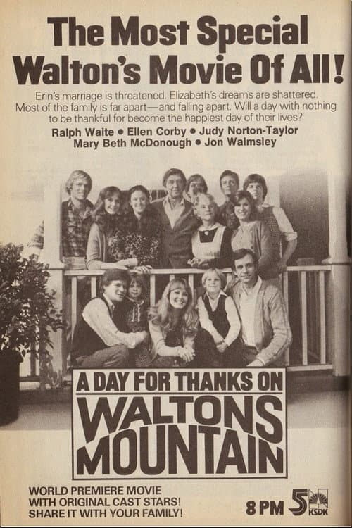 A Day for Thanks on Waltons Mountain (1982) poster