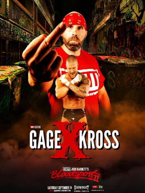 GCW Josh Barnett's Bloodsport II (2019) poster