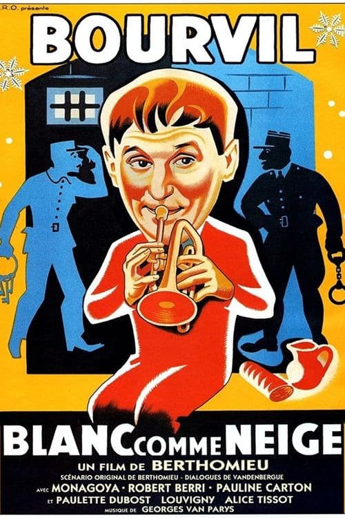 Blanc comme neige (1948) poster