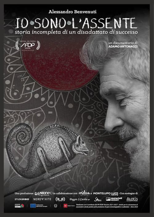 IO SONO L’ASSENTE – Storia incompleta di un disadattato di successo (2026) poster
