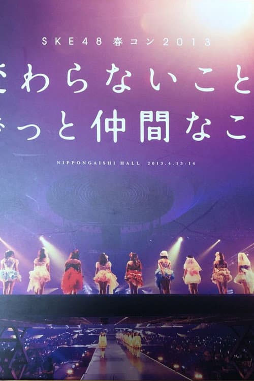 SKE48春コン2013 (2013) poster