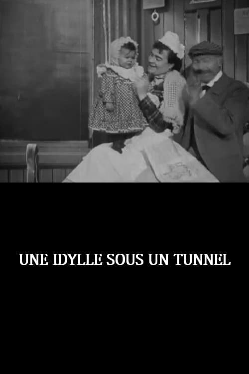 Une idylle sous un tunnel (1901) poster