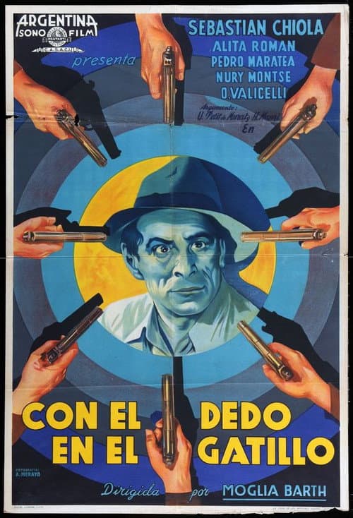 Con el dedo en el gatillo (1940) poster