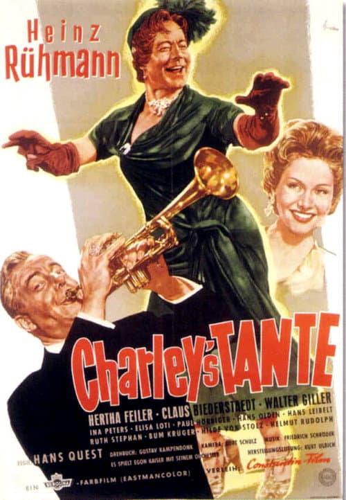 Charleys Tante (1956) poster