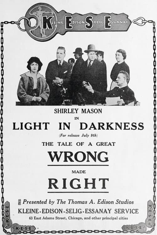 The Light in Darkness (1917) poster
