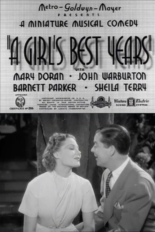 A Girl's Best Years (1936) poster