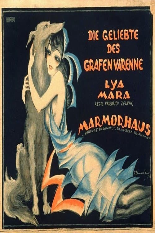 Die Geliebte des Grafen Varenne (1921) poster
