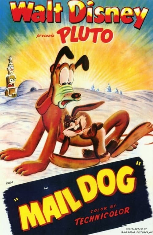 Pluto Postier (1947) poster