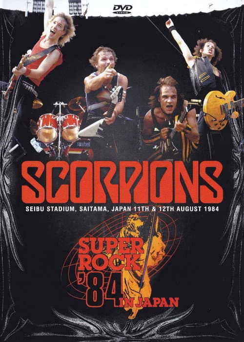 Scorpions: Super Rock '84 in Japan (1984) poster