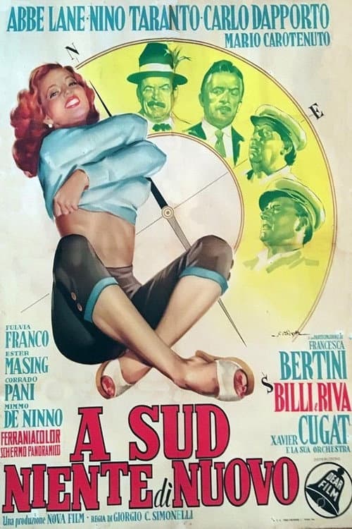 A sud niente di nuovo (1956) poster