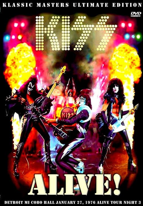 Kiss [1976] Detroit 1976 (1976) poster