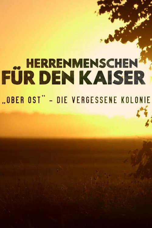 Herrenmenschen für den Kaiser (2017) poster