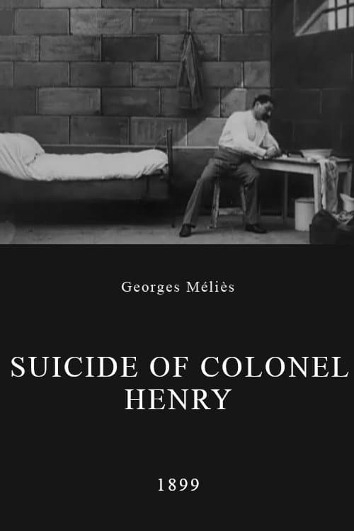 L'affaire Dreyfus, suicide du colonel Henry (1899) poster