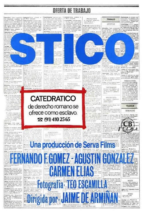 Stico (1985) poster