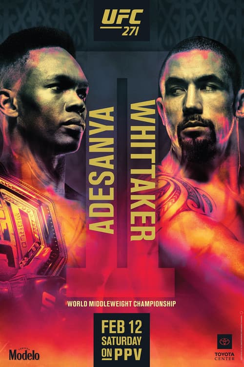 UFC 271: Adesanya vs. Whittaker 2 (2022) poster