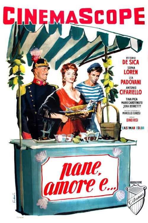 Pane, amore e... (1955) poster