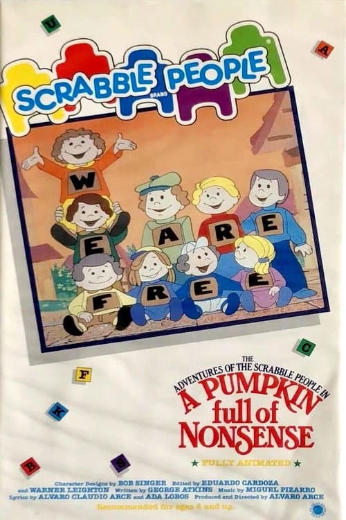The Adventures of the Scrabble People in a Pumpkin Full of Nonsense (1985) poster