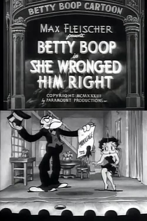 She Wronged Him Right (1934) poster
