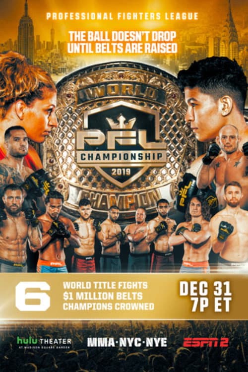 PFL 2019 #10: Championships - Harrison vs. Pacheco II (2019) poster