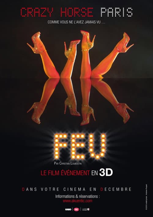 Feu: Crazy Horse Paris (2012) poster